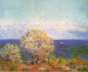Claude Monet, At Cap d'Antibes, Mistral Wind